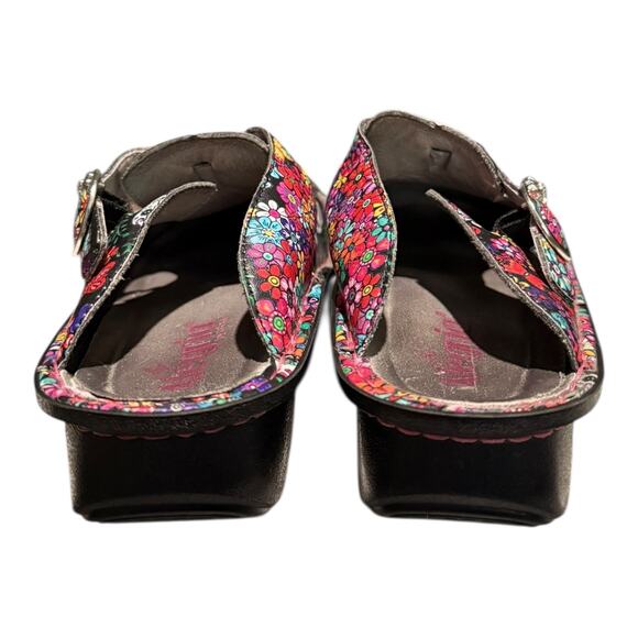 Alegria Women's Classic Loretta Leather Clog 8-8.5 M US Ofrenda Print Nursing - Picture 7 of 11